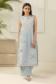 Zellbury Summer Embroidered Cambric Unstitched 2Pc Suit WUS26E21182
