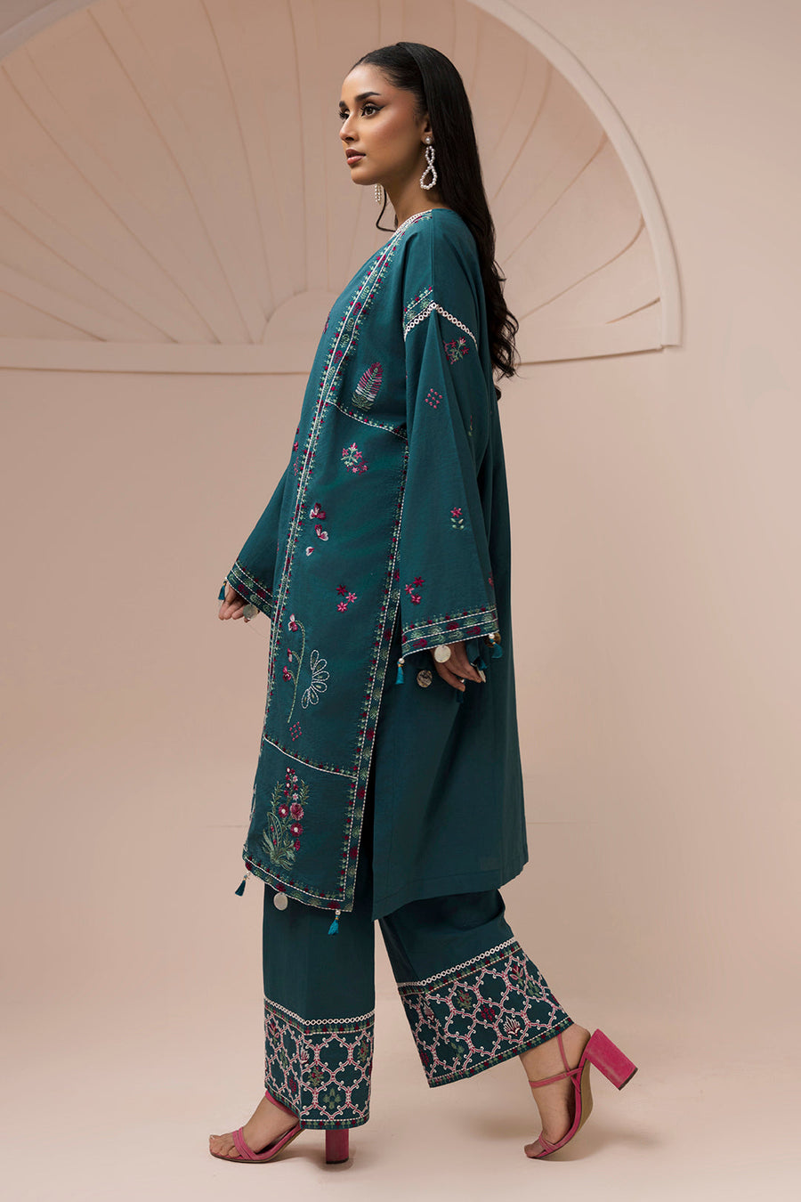 Zellbury Summer Embroidered Lawn Unstitched 2Pc Suit WUS26E21185