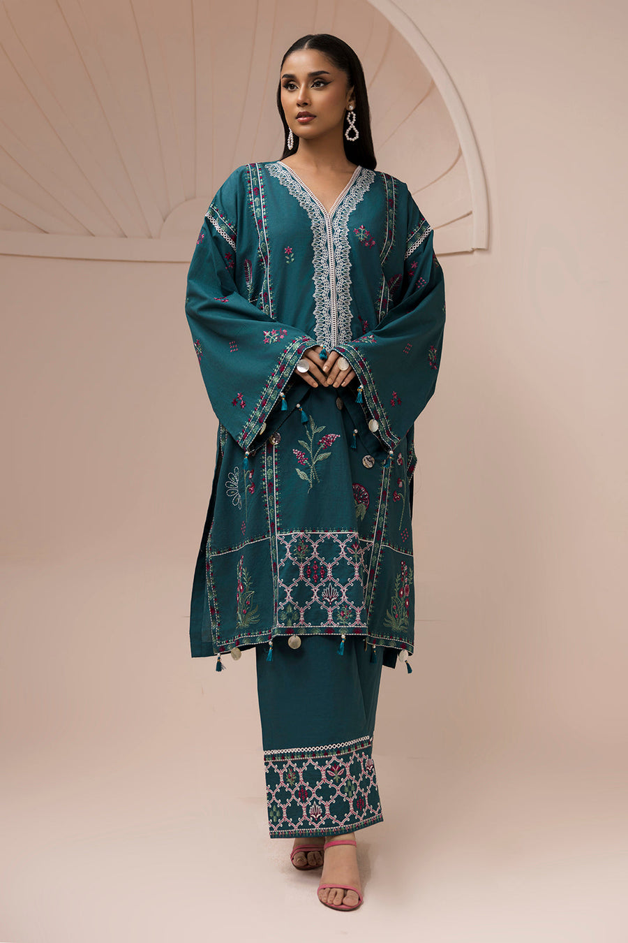 Zellbury Summer Embroidered Lawn Unstitched 2Pc Suit WUS26E21185