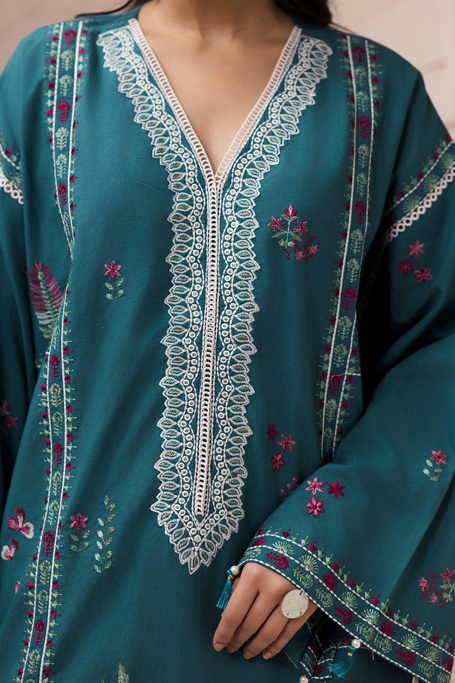 Zellbury Summer Embroidered Lawn Unstitched 2Pc Suit WUS26E21185
