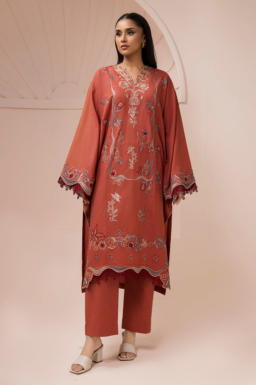 Zellbury Summer Embroidered Lawn Unstitched 2Pc Suit WUS26E21186