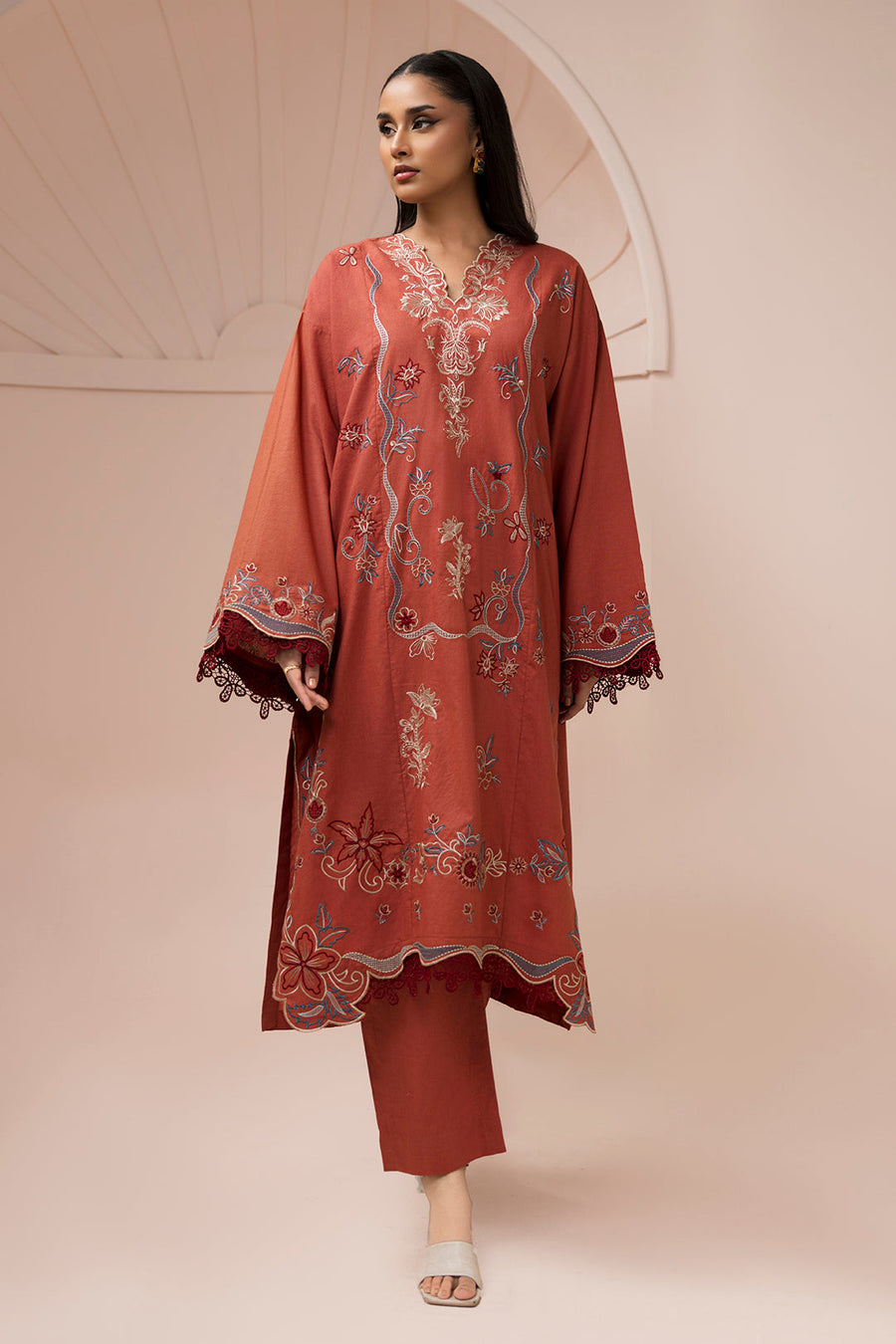 Zellbury Summer Embroidered Lawn Unstitched 2Pc Suit WUS26E21186