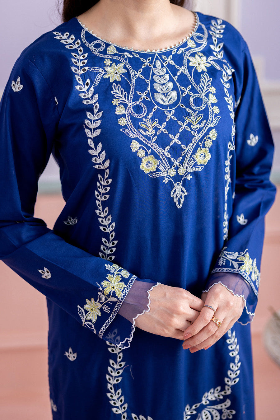 Zellbury Summer Embroidered Lawn Unstitched 2Pc Suit WUS26E21203