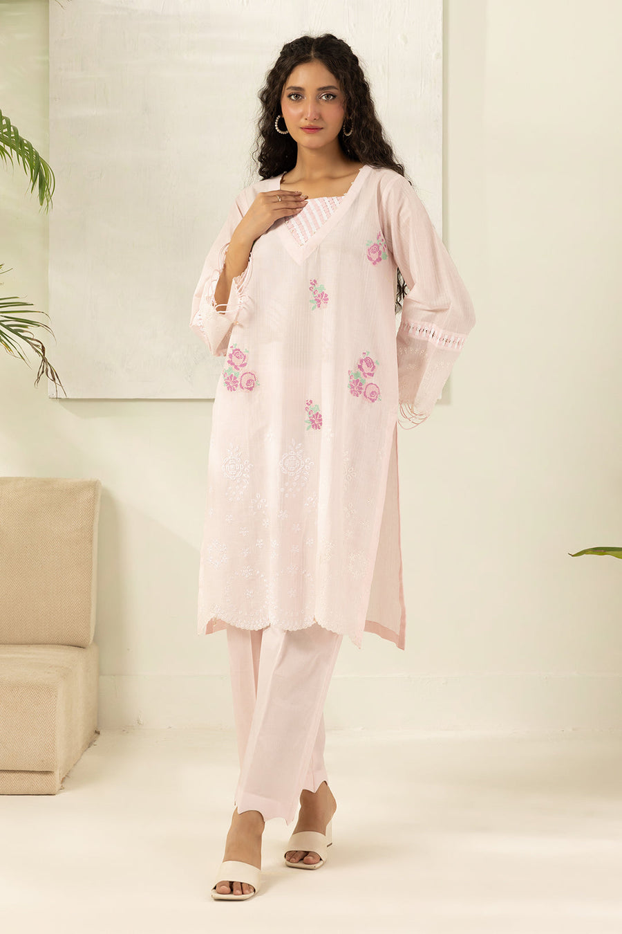 Zellbury Summer Embroidered Lawn Unstitched 2Pc Suit WUS26E21204