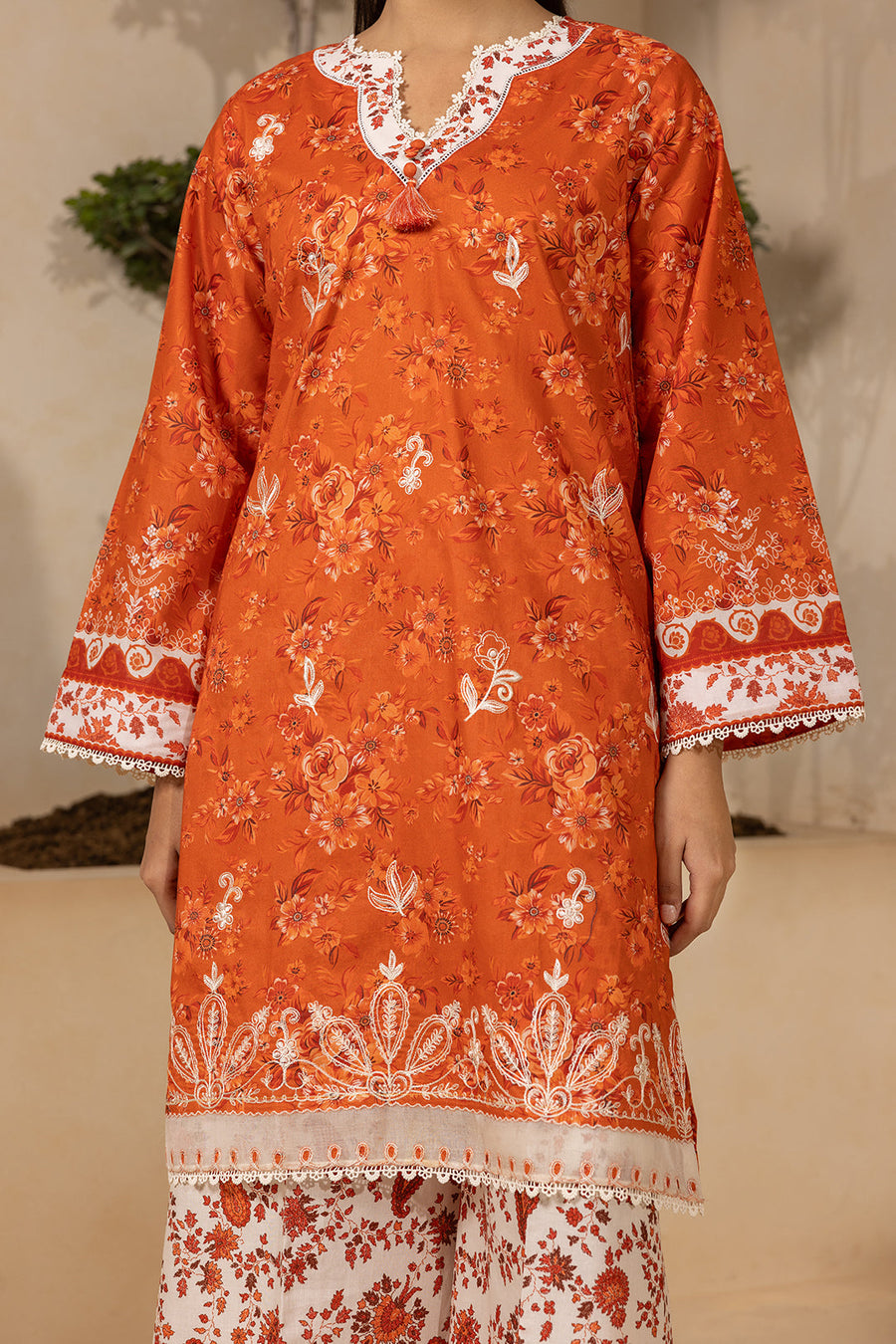 Zellbury Summer Embroidered Lawn Unstitched 2Pc Suit WUS26E21210