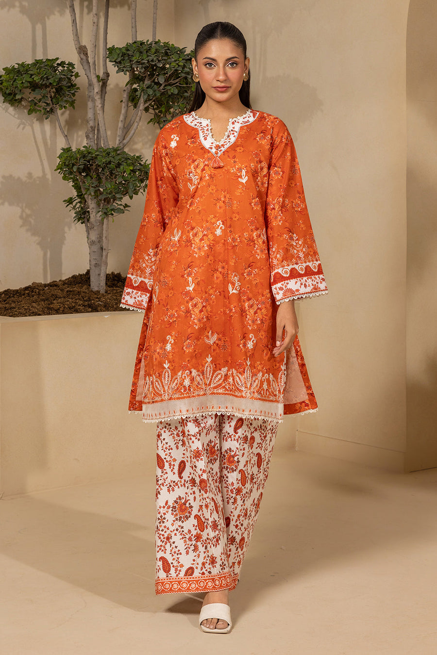 Zellbury Summer Embroidered Lawn Unstitched 2Pc Suit WUS26E21210