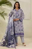 Zellbury Summer Embroidered Lawn Unstitched 3Pc Suit WUS26E30442