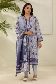 Zellbury Summer Embroidered Lawn Unstitched 3Pc Suit WUS26E30442