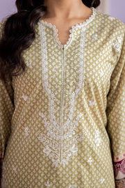 Zellbury Summer Embroidered Lawn Unstitched 3Pc Suit WUS26E30444