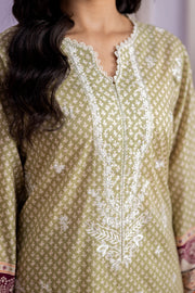 Zellbury Summer Embroidered Lawn Unstitched 3Pc Suit WUS26E30444
