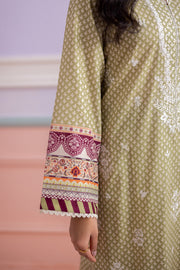 Zellbury Summer Embroidered Lawn Unstitched 3Pc Suit WUS26E30444