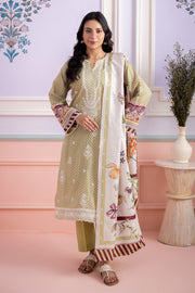 Zellbury Summer Embroidered Lawn Unstitched 3Pc Suit WUS26E30444