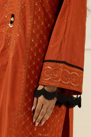 Zellbury Summer Embroidered Lawn Unstitched 3Pc Suit WUS26E30448