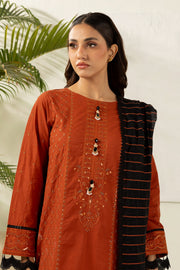Zellbury Summer Embroidered Lawn Unstitched 3Pc Suit WUS26E30448