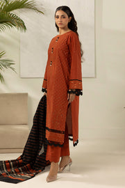 Zellbury Summer Embroidered Lawn Unstitched 3Pc Suit WUS26E30448