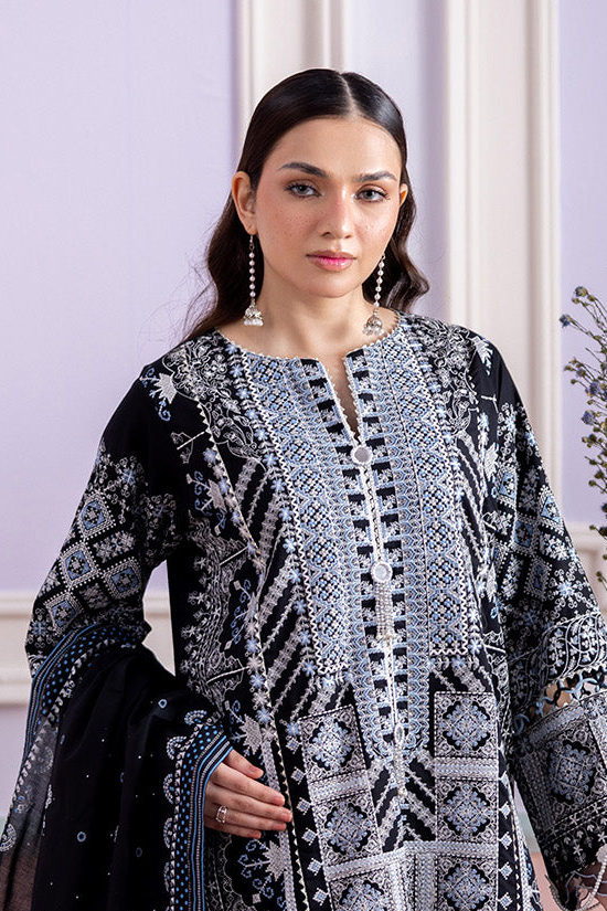 Zellbury Summer Embroidered Lawn Unstitched 3Pc Suit WUS26E30449