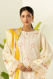 Zellbury Summer Embroidered Cambric Unstitched 3Pc Suit WUS26E30450