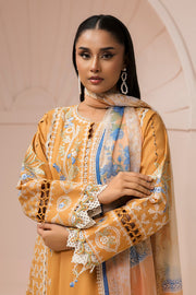 Zellbury Summer Embroidered Lawn Unstitched 3Pc Suit WUS26E30451