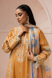 Zellbury Summer Embroidered Lawn Unstitched 3Pc Suit WUS26E30451