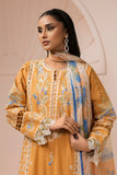 Zellbury Summer Embroidered Lawn Unstitched 3Pc Suit WUS26E30451