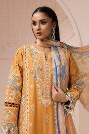 Zellbury Summer Embroidered Lawn Unstitched 3Pc Suit WUS26E30451