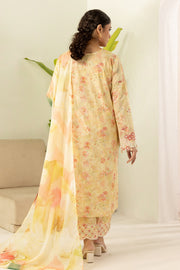 Zellbury Summer Embroidered Cambric Unstitched 3Pc Suit WUS26E30452