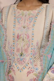 Zellbury Summer Embroidered Lawn Unstitched 3Pc Suit WUS26E30453
