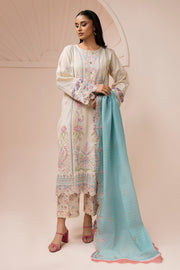 Zellbury Summer Embroidered Lawn Unstitched 3Pc Suit WUS26E30453