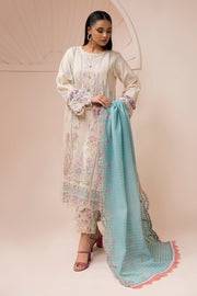 Zellbury Summer Embroidered Lawn Unstitched 3Pc Suit WUS26E30453