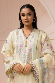 Zellbury Summer Embroidered Lawn Unstitched 3Pc Suit WUS26E30457