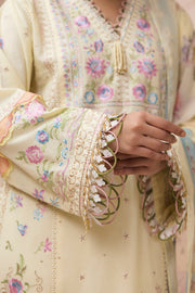 Zellbury Summer Embroidered Lawn Unstitched 3Pc Suit WUS26E30457