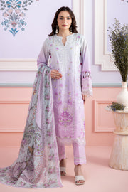 Zellbury Summer Embroidered Lawn Unstitched 3Pc Suit WUS26E30459