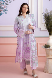 Zellbury Summer Embroidered Lawn Unstitched 3Pc Suit WUS26E30459