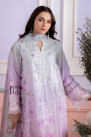 Zellbury Summer Embroidered Lawn Unstitched 3Pc Suit WUS26E30459