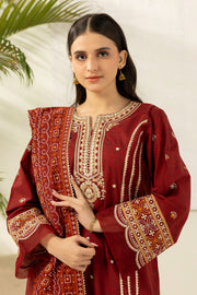 Zellbury Summer Embroidered Lawn Unstitched 3Pc Suit WUS26E30501