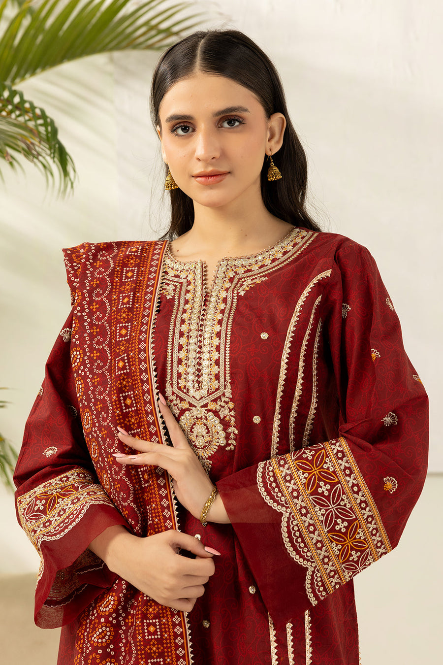 Zellbury Summer Embroidered Lawn Unstitched 3Pc Suit WUS26E30501