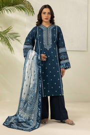 Zellbury Summer Embroidered Lawn Unstitched 3Pc Suit WUS26E30503