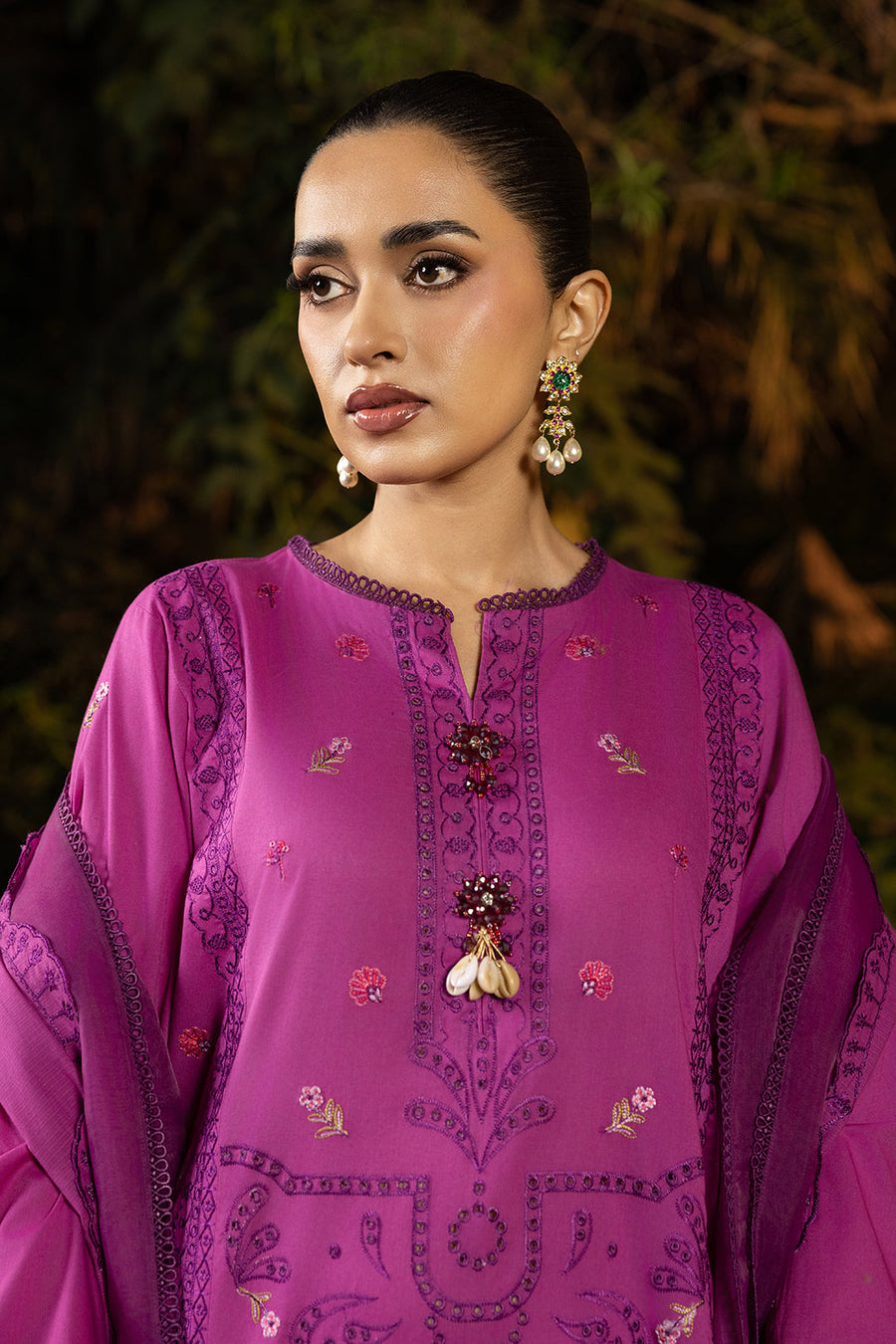 Zellbury Summer Embroidered Lawn Unstitched 3Pc Suit WUS26E30507