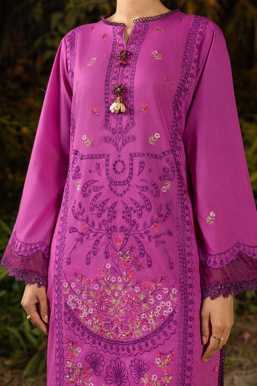 Zellbury Summer Embroidered Lawn Unstitched 3Pc Suit WUS26E30507