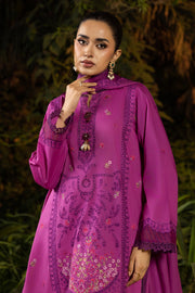 Zellbury Summer Embroidered Lawn Unstitched 3Pc Suit WUS26E30507