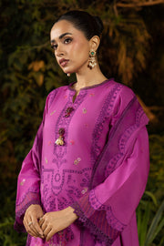 Zellbury Summer Embroidered Lawn Unstitched 3Pc Suit WUS26E30507