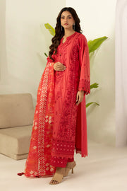 Zellbury Summer Embroidered Lawn Unstitched 3Pc Suit WUS26E30510