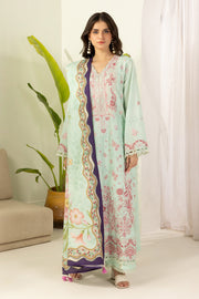Zellbury Summer Embroidered Cambric Unstitched 3Pc Suit WUS26E30514