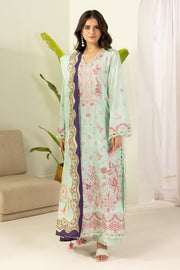 Zellbury Summer Embroidered Cambric Unstitched 3Pc Suit WUS26E30514
