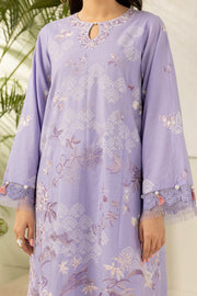 Zellbury Summer Embroidered Jacquard Unstitched 3Pc Suit WUS26E30516
