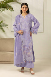 Zellbury Summer Embroidered Jacquard Unstitched 3Pc Suit WUS26E30516