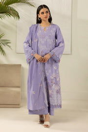 Zellbury Summer Embroidered Jacquard Unstitched 3Pc Suit WUS26E30516