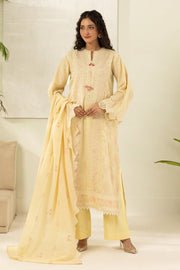 Zellbury Summer Embroidered Jacquard Unstitched 3Pc Suit WUS26E30518