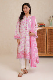Zellbury Summer Embroidered Lawn Unstitched 3Pc Suit WUS26E30561
