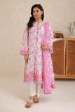 Zellbury Summer Embroidered Lawn Unstitched 3Pc Suit WUS26E30561